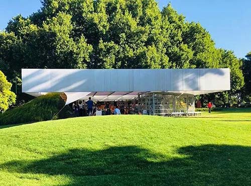 2017 MPavilion。圖片來(lái)自 OMA 建筑事務(wù)所。