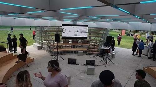 2017 MPavilion。圖片來(lái)自 OMA 建筑事務(wù)所。