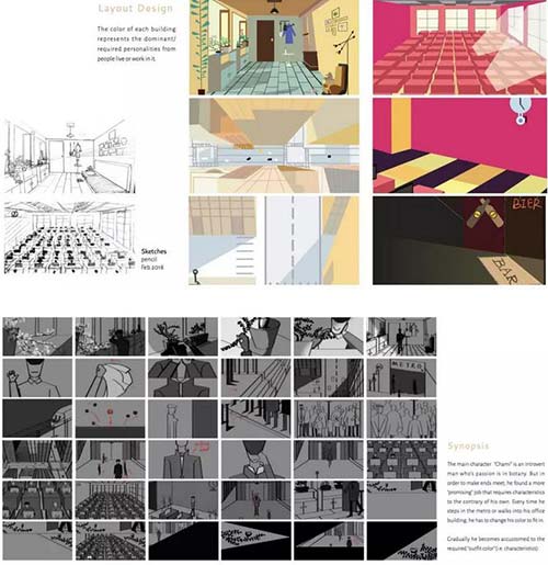 動(dòng)畫專業(yè)作品集