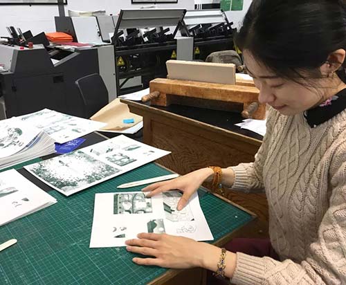 裝訂riso print小冊(cè)子