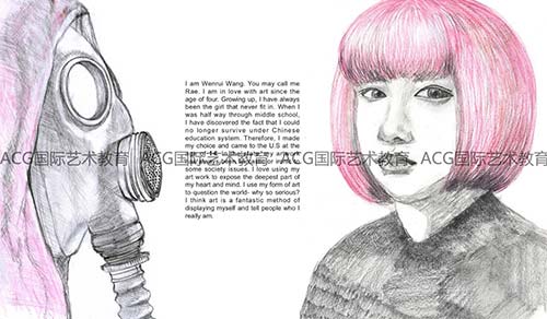 Wang同學插畫作品展示