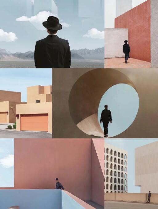作品集配色圖片亮點，舒服、協(xié)調(diào)